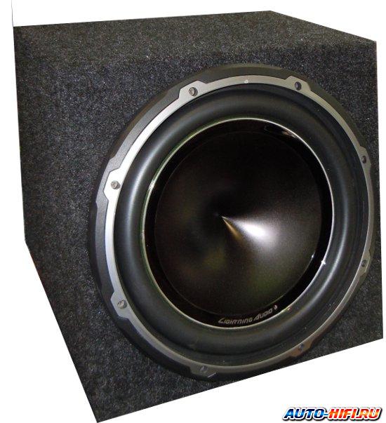 Сабвуфер в закрытом корпусе Lightning Audio LA-S412 box Сабвуфер в закрытом корпусе Lightning Audio LA-S412 box